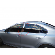 Накладки на дверные стойки из нержавеющей стали для Volkswagen Jetta 2011-2018 гг