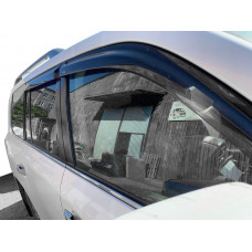 Ветровики 8 см (4 шт, HIC) для Lexus LX570/450d 2008-2022 гг