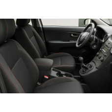 Авточехлы из экокожи Brothers Premium (5 мест, 2006-2012) для Kia Carens