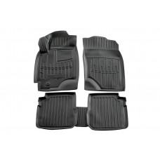 Коврики резиновые Stingray 3D (2003-2006, 5 шт, полиуретан) для Mitsubishi Outlander