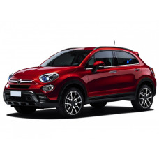 Хромированные молдинги стекол (4 шт) для Fiat 500X 2014-2024 гг