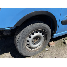 Расширители арок (4 шт, черные) для Citroen Jumpy 2007-2017 гг