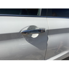 Хромированные Накладки на Ручки (4 шт.) С чипом, OmsaLine - Итальянская Нержавейка для Nissan Qashqai 2014-2021 гг