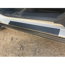 Накладки на пороги DDU Мат (2 шт., пластик) для Mazda CX-30 2019- гг