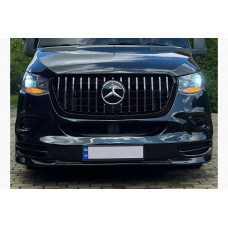 Передняя Решетка Panamericana GT Хром Premium V2 (С Рамкой) для Mercedes Sprinter W907/W910 2018- гг