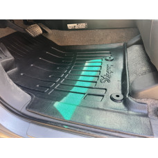 Коврики резиновые Stingray 3D (5 шт, полиуретан) для Toyota Land Cruiser Prado 120 2002-2009 гг