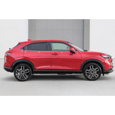 Хромированные нижние молдинги стекол OmsaLine (10 шт, нержавейка) для Honda eNS1 2022- гг