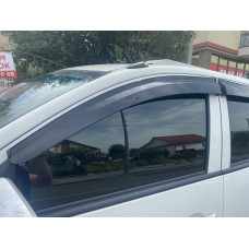 Ветровики на окна (4 шт., Sunplex Sport) для Mitsubishi L200 2015-2024 гг