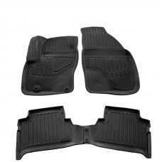 Коврики резиновые Stingray 3D (4 шт, полиуретан) для Ford C-Max 2004-2010 гг