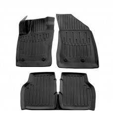 Килимки Stingray 3D (5 шт, поліуретан) для Jeep Compass 2016- рр