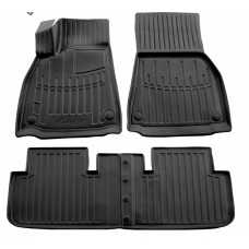 Резиновые Коврики Stingray 3D (2021-2025) для Tesla Model S 2012– гг