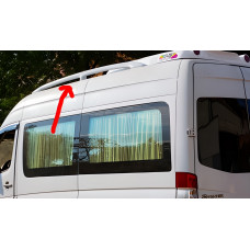 Рейлинги на крышу (грунтованные под покраску) Длинный (245см) для Fiat Ducato 2006-2025 гг