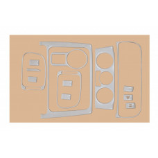 Накладки на панель Алюміній для Volkswagen Polo 2010-2017 рр