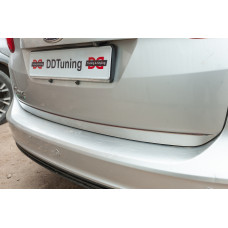 Накладка на багажник нержавейка OmsaLine - Итальянская Нержавейка для Ford C-Max/Grand C-Max 2010-2019 гг