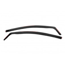 Вставные ветровики (2 шт, Esa) для Ford Fiesta 2017- гг