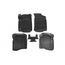 Килимки Stingray 3D (5 шт, поліуретан) для Volkswagen Bora 1998-2004 рр