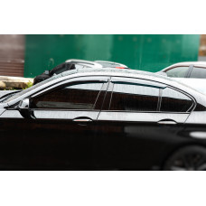 Ветровики SD (4 шт, HIC) для BMW 5 серия F-10/11/07 2010-2016 гг