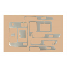 Накладки на панель (2000-2004) Карбон для Nissan Patrol Y61 рр