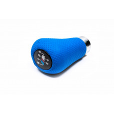 Ручка КПП OEM (кожзам, светло-синий перфорированный) для BMW 3 серия E-36 1990-2000 гг