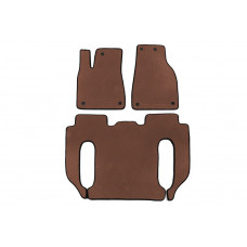 Коврики EVA (Коричневые) для Tesla Model X 2015- гг