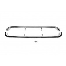 Захист бічних порогів (2 шт, нерж) для Toyota Land Cruiser 100 1998-2007 рр