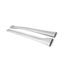 Боковые пороги (грунтованные под покраску) для Renault Sandero 2007-2013 гг