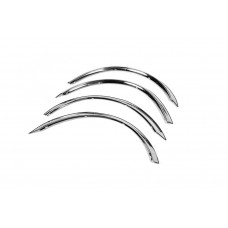 Накладки на арки (4 шт, нержавейка) для Mazda 323 1977-2003 гг