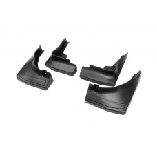 Брызговики Premium c порогами (4 шт) для Mercedes GLC coupe C253