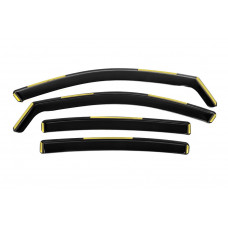 Вітровики вставні Niken Luxury (SD, 4 шт) для Volkswagen Passat B8 2015-2023 рр