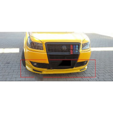 Передняя нижняя накладка (под покраску) для Fiat Doblo I 2005-2010 гг