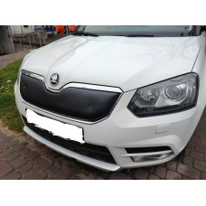 Зимняя накладка на решетку радиатора (верхняя, 2013-2025) Матовый для Skoda Yeti
