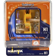 Лампа фары Narva H1 55W Contrast 98651