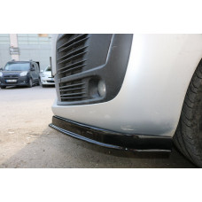 Передний лип-спойлер (ABS) для Opel Zafira Life 2019- гг