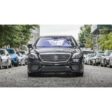 Передний бампер в сборе S65 AMG (2018-2022) для Mercedes S-сlass W222