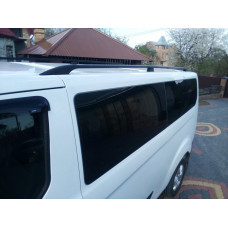 Черные рейлинги Короткая, Пластиковые Ножки для Ford Custom 2013-2022 гг