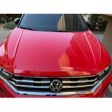 Накладки на решетку радиатора (4 шт, нержавейка) для Volkswagen T-Roc 2017-2025 гг