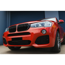 Решетка радиатора M-Look (2014-2018, Черный Глянец) для BMW X3 F-25
