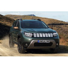 Передняя решетка (серая) для Dacia Duster 2018-2024 гг