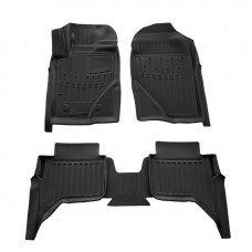 Резиновые коврики Stingray 3D (5 шт) для Volkswagen Amarok 2022- гг