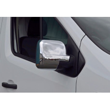 Накладки на зеркала (2 шт, пласт) для Fiat Talento 2016- гг