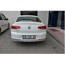 Задний диффузор (под покраску) для Volkswagen Passat B8 2015-2023 гг