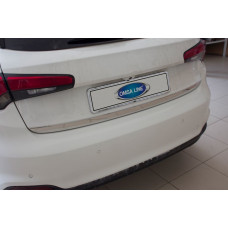 Кромка багажника (нерж) Carmos - Турецька сталь для Fiat Tipo Cross 2021- рр