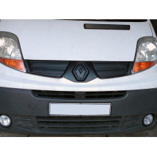 Зимняя накладка на решетку радиатора 2001-2007, Матовый для Renault Trafic