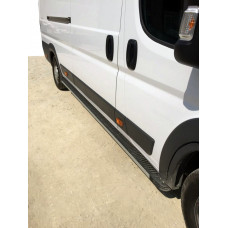 Боковые Подножки Maya (2 шт., Алюминий) Средняя База для Peugeot Boxer 2006-2025 гг