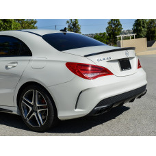 Спойлер (Meliset, грунтованный под покраску) для Mercedes CLA C117 2013-2019 гг