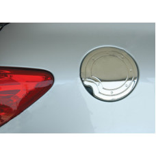 Хромированная накладка на лючок бензобака (HB, нерж. сталь) для Peugeot 307 2001-2008 гг