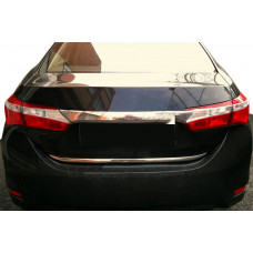 Накладка на багажник нержавейка для Toyota Corolla 2013-2019 гг