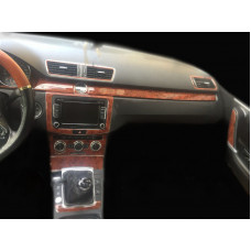 Накладки на панель Дерево для Volkswagen Passat B7 2012-2015 гг