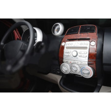 Накладки на Панель Приборов Карбон для Daihatsu Sirion 2005-2015 гг