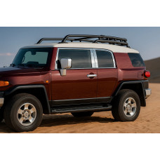 Комплект молдингов на окна нержавейка 16 шт для Toyota FJ Cruiser 2006-2022 гг